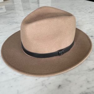Brixton Beige Messer Fedora